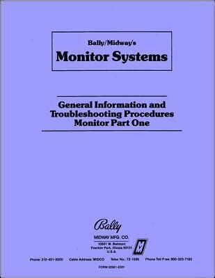 Complete video arcade game monitor troubleshooting repair guidemanual bally. - Service manual for honda silverwing 600.