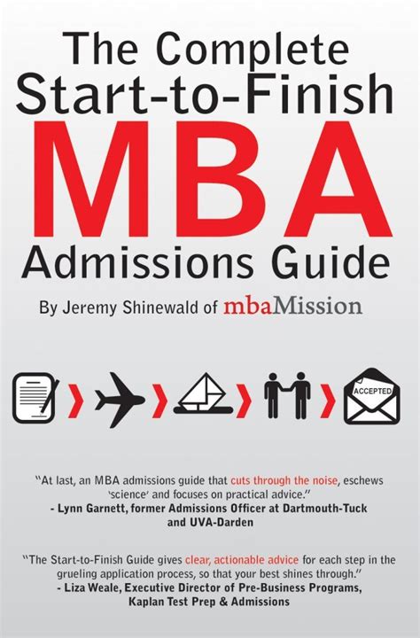 Read Complete Starttofinish Mba Admissions Guide By Jeremy Shinewald