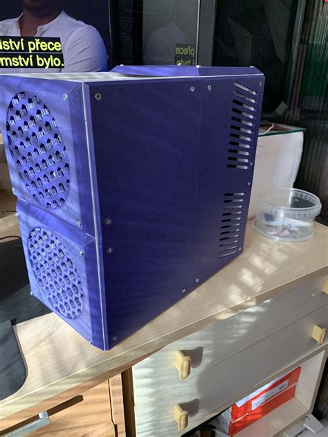 Completely 3D Printed 11L mATX Case