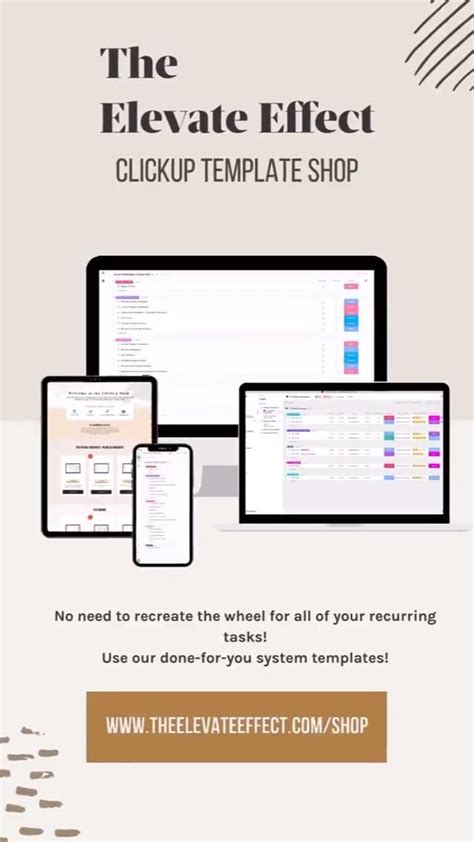 Completely Customizable ClickUp Templates Designed For Service Based