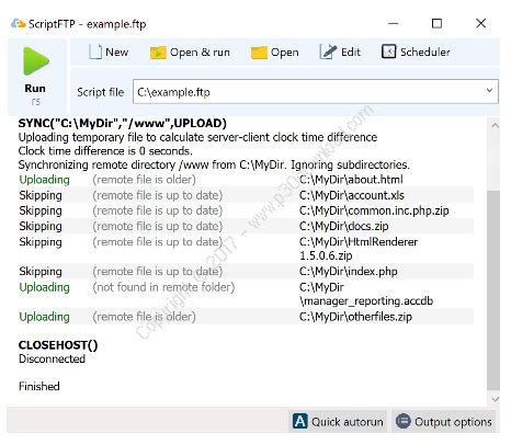 Complimentary access of Transportable Scriptftp 4. 3.