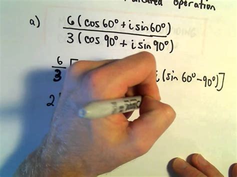 Complex Numbers Multiplying and Dividing in Polar Form, Ex 1 YouTube
