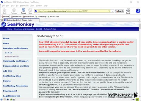 Free download of Seamonkey 2.50 Transportable