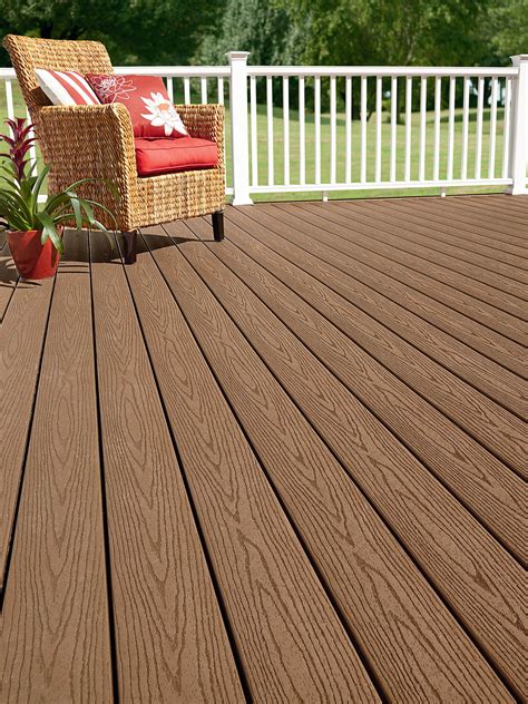 Composite deck board. Composite Terrain Collection Composite Deck Board. Pay $19.50 after $25 OFF your total qualifying purchase upon opening a new card. Features a rugged cathedral grain and subtle coloring. Moisture protection thanks to 4-sided 100% polymer cap. Covered by 30-Year Product and Fade & Stain Warranties. 