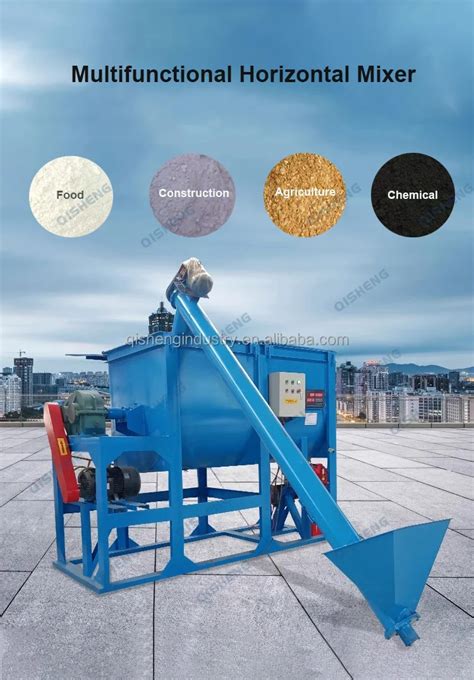 Compost Mixer Fertilizer Blender Vertical Horizontal Sale