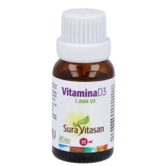 Comprar Vitamina D3 15 ml Sura Vitasan Naturitas