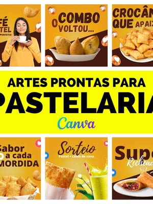 Compre Produtos Personalizados Pack Arte Pastelaria Elo7