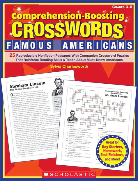 Comprehension Boosting Crosswords Answer Key
