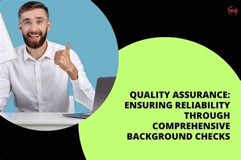 Comprehensive Background Checks