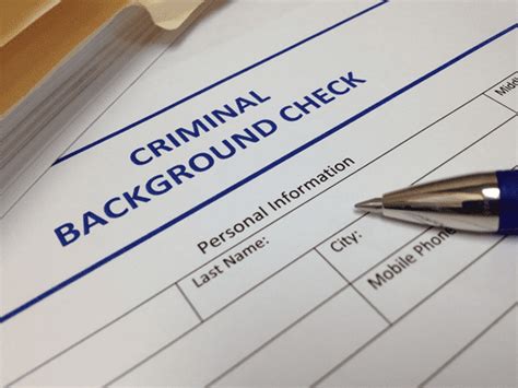 Comprehensive background check