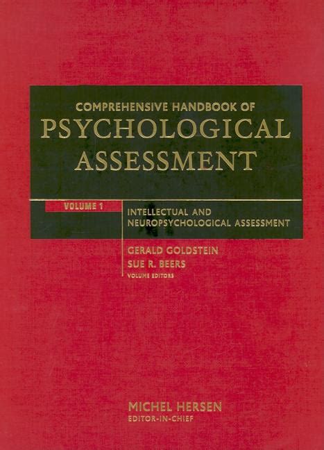 Comprehensive handbook of psychological assessment intellectual and neuropsychological assessment volume 1. - Science of vocal pedagogy theory and application.