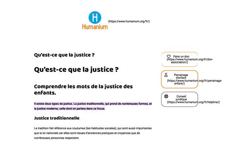Comprendre la justice