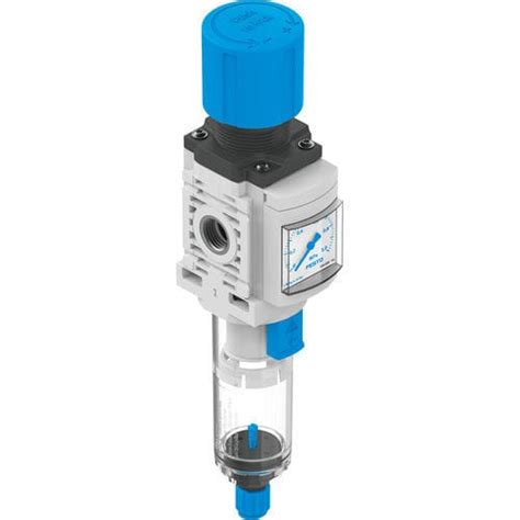 Compressed air filter regulator MS4N-LFR - Festo