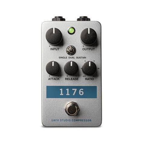 Compressor pedal.  Universal Audio 1176 Studio Compressor Pedal *USED* Excellent C...