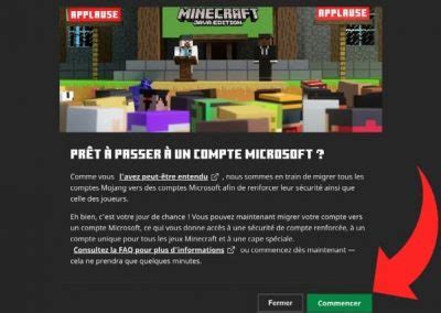 Compte minecraft microsoft.  Cet article vous aide à en créer un ! Un compte Microsof...