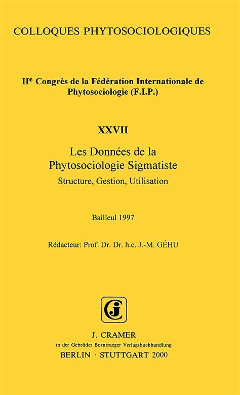 Compte rendu de la 2ème excursion internationale de phytosociologie en suisse. - Handbook of research on science teaching and learning.