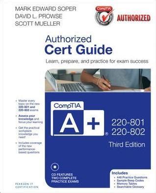 Comptia a 220 801 and 220 802 authorized cert guide by mark edward soper. - John deere 550 crawler loader manual.