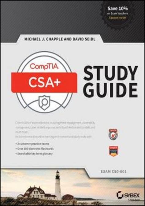 Full Download Comptia Cybersecurity Analyst Csa Study Guide Exam Cs0001 By Michael J Chapple