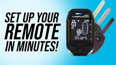 Compustar remote programming.  However, if you are not able to re-program your remotes a...