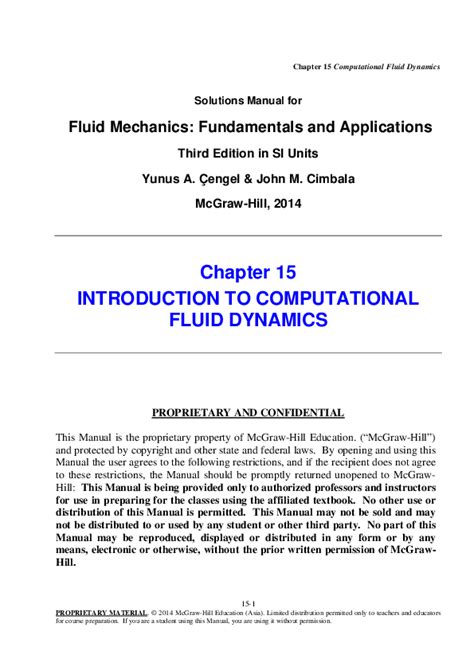 Computational fluid dynamics hoffman solution manual. - Industrielle lüftung handbuch der empfohlenen praxis.