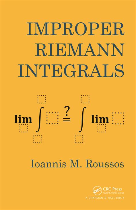 Computations Of Improper Riemann Integrals 1st Edition