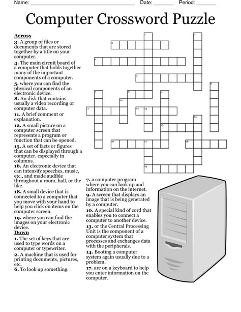 Computer Crossword Puzzle WordMint