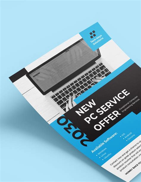 Computer Engineering Flyer Template Design