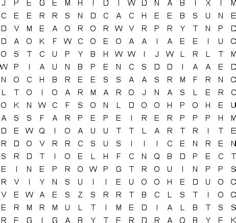 Computer Jargon 2 Free Word Search Puzzle