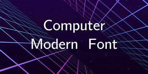 Computer Modern font Computer Modern font download