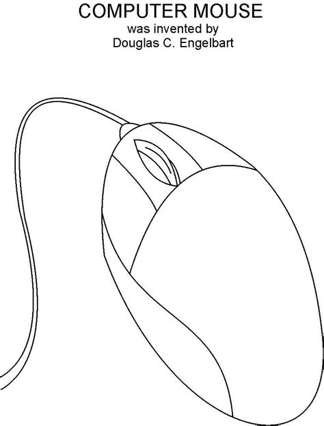 Computer Mouse Coloring