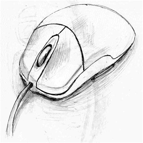 Computer Mouse Drawing at Explore collection of