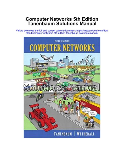 Computer Networks Tanenbaum Solution Manual Pdf
