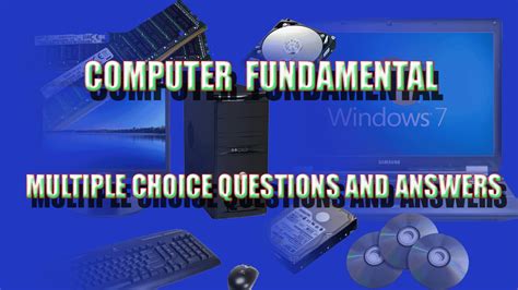 Computer Quiz Multiple Choice Questions With Answers computerjullla