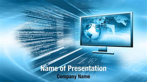Computer Software PowerPoint templates