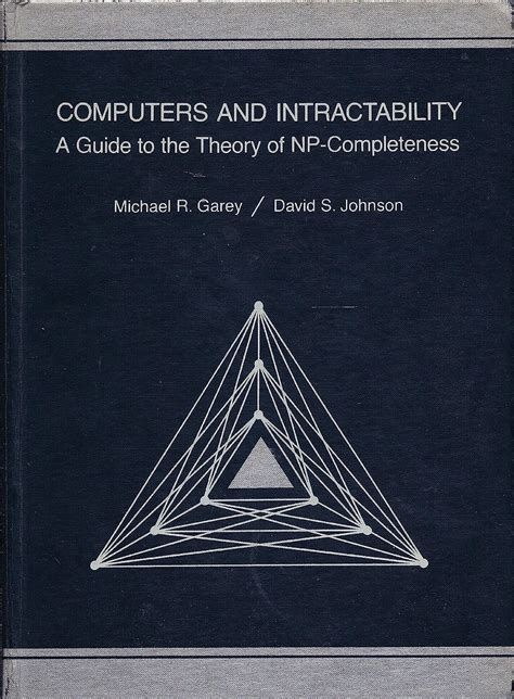 Computer and intractability a guide to the theory of np completeness. - Manual carpinteria las herramientas de mano una guia paso a paso.