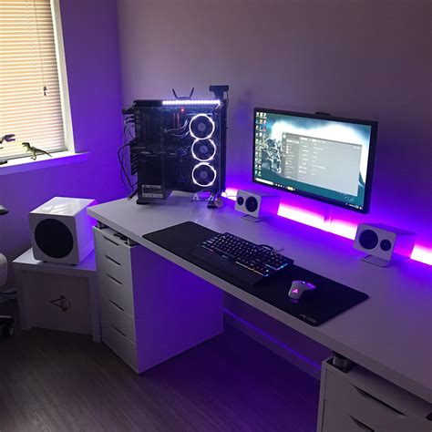 Computer gaming setup. Hello everyone! In this video I am going to build a pc gaming setup with awesome rgb lights! Enjoy! Minecraft Gaming Computer Setup Build TutorialCustom Ar... 