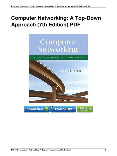 Description: Computer Networking: A Top-Down Approach, 8th edition. Table of Contents. Chapter 1 Computer Networks and the Internet. 1.1 What Is the Internet? Uploaded on 08/05/2022. nguyen_99 🇻🇳 70 reviews - …