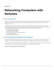 Computer networking full course pdf download.  Switches are the more recent...