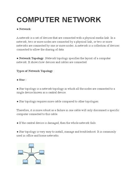 Computer networking notes tutorials.  Feb 9, 2026 · A computer network is a system of inte...