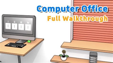 Computer office escape. Escape! That's the motto in our free Escape games. You are usually locked in a room, a building or another closed area. In order for your escape to be successful, you need to find items, solve various puzzles and find a way out. Most escape games are played with the mouse, to pick up and use objects you simply left-click on the respective item. 