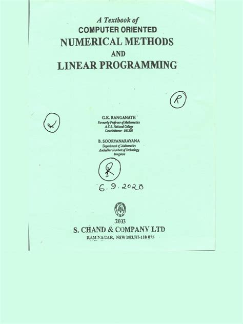 Computer oriented basic math