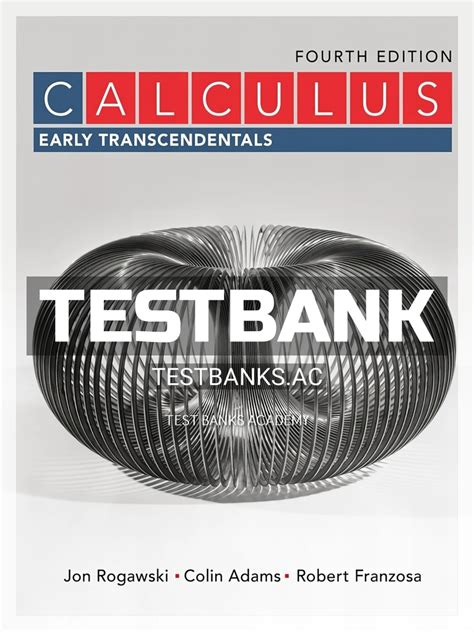 Computerized Test Bank T A Calculus Late Transcendentals Combinedcomputerized Test Bank Windows