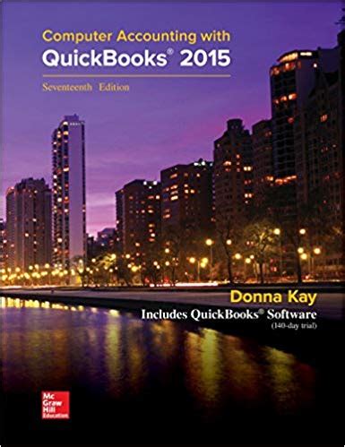 Computerized accounting with quickbooks 2015 solution manual. - La historia de andalucia a debate (obras generales).