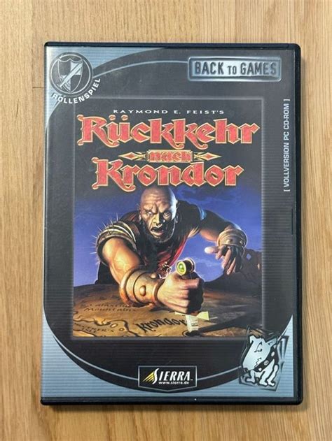 Computerspiele PC CD-Rom Rückkehr nach Krondor von Raymond E. Feist …