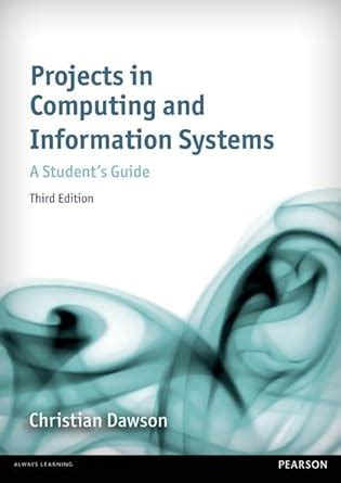 Computing Projects And Edn Information 3rd A In Systems Edition Students