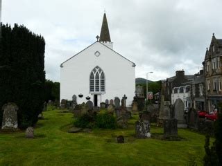 Comrie cemetery.  Old Cemetery, Comrie, Perthshire, Scotland indexed by Gra...