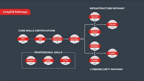 Comtia. CompTIA Advanced Security Practitioner (CASP+) is the highest level certification in CompTIA's cybersecurity pathway after Security+, CySA+, and PenTest+. The CASP+ certification was accredited by the International Organization for Standardization (ISO) and the American National Standards Institute (ANSI) on December 13, 2011. [16] 