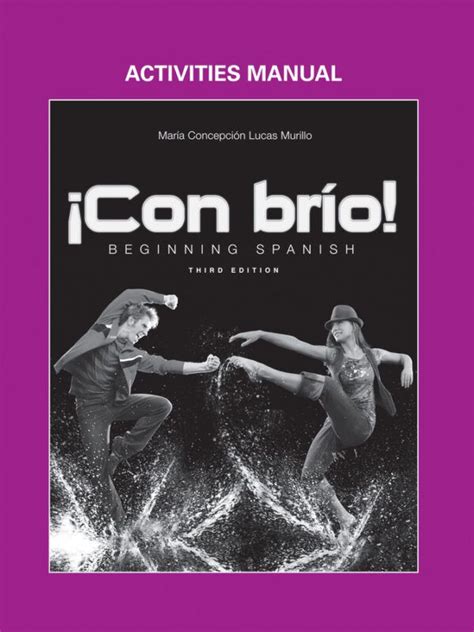 Con brio beginning spanish activities manual 3rd edition. - Antlitz der blindheit in der antike.