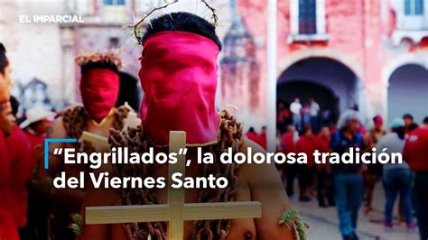 Con espinas y engrillados: mexicanos conmemoran dolorosamente el Viernes Santo