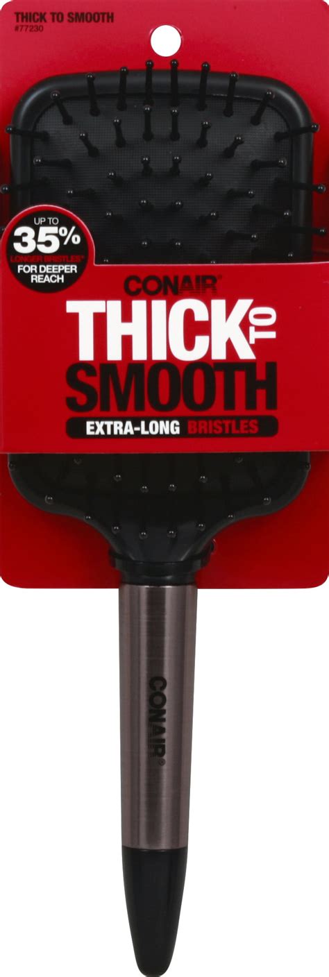 Conair Thick-to-Smooth Paddle Brush - Walmart.com